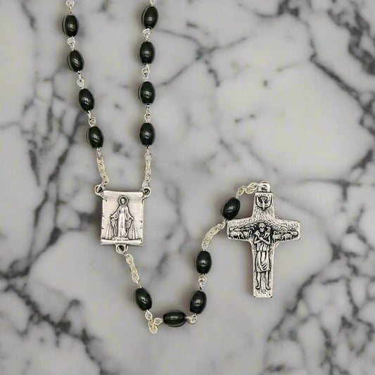 Pope Francis Pectoral Cross Rosary